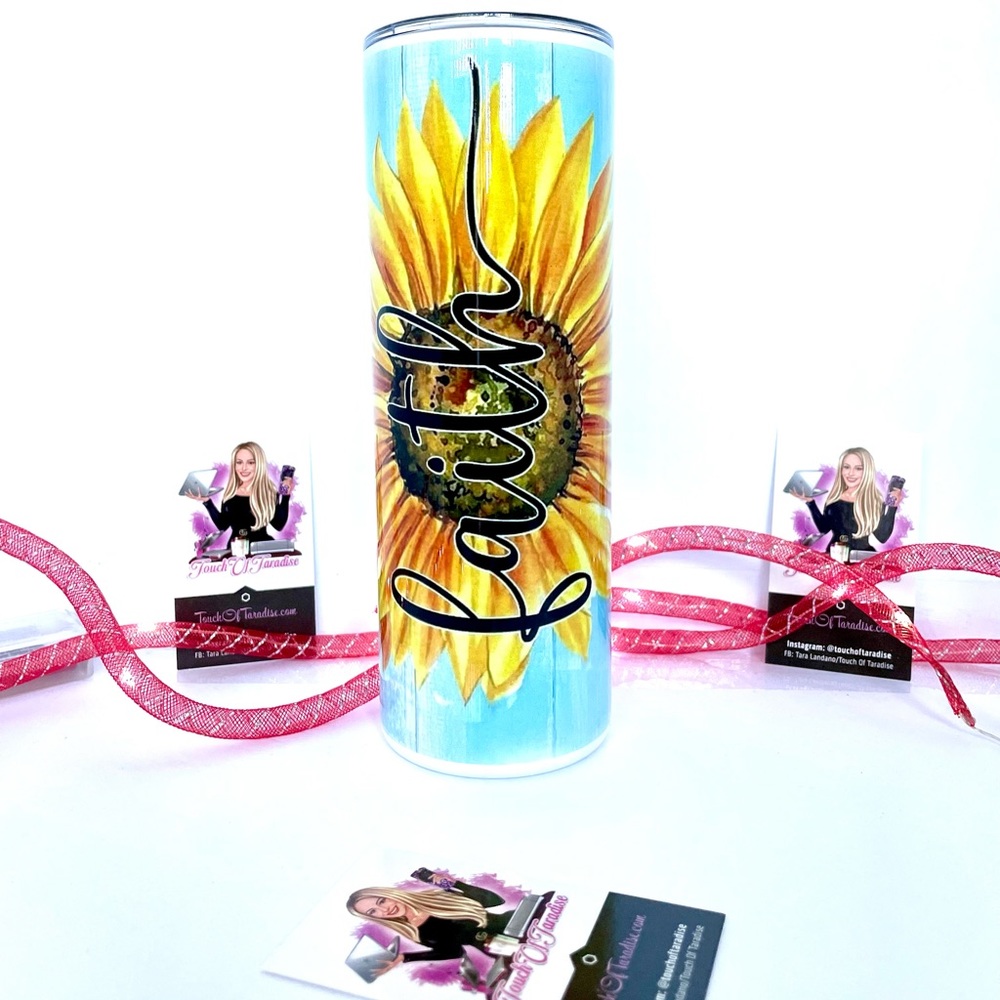“Faith” high gloss 20 Ounce Tumbler